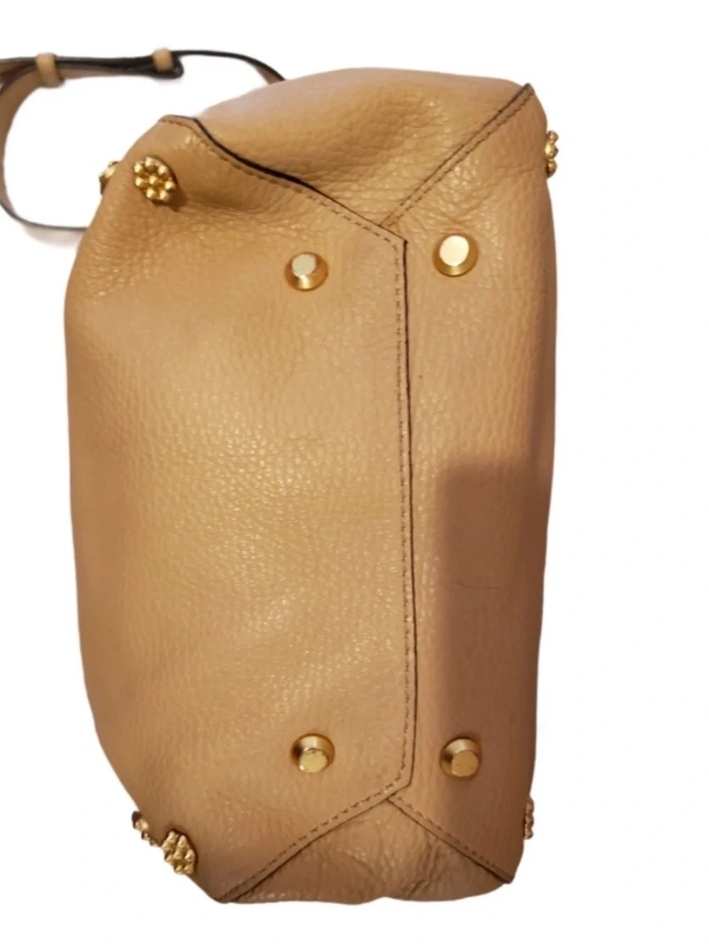Annabel Ingall Daisy Leather Studded Crossbody Tote